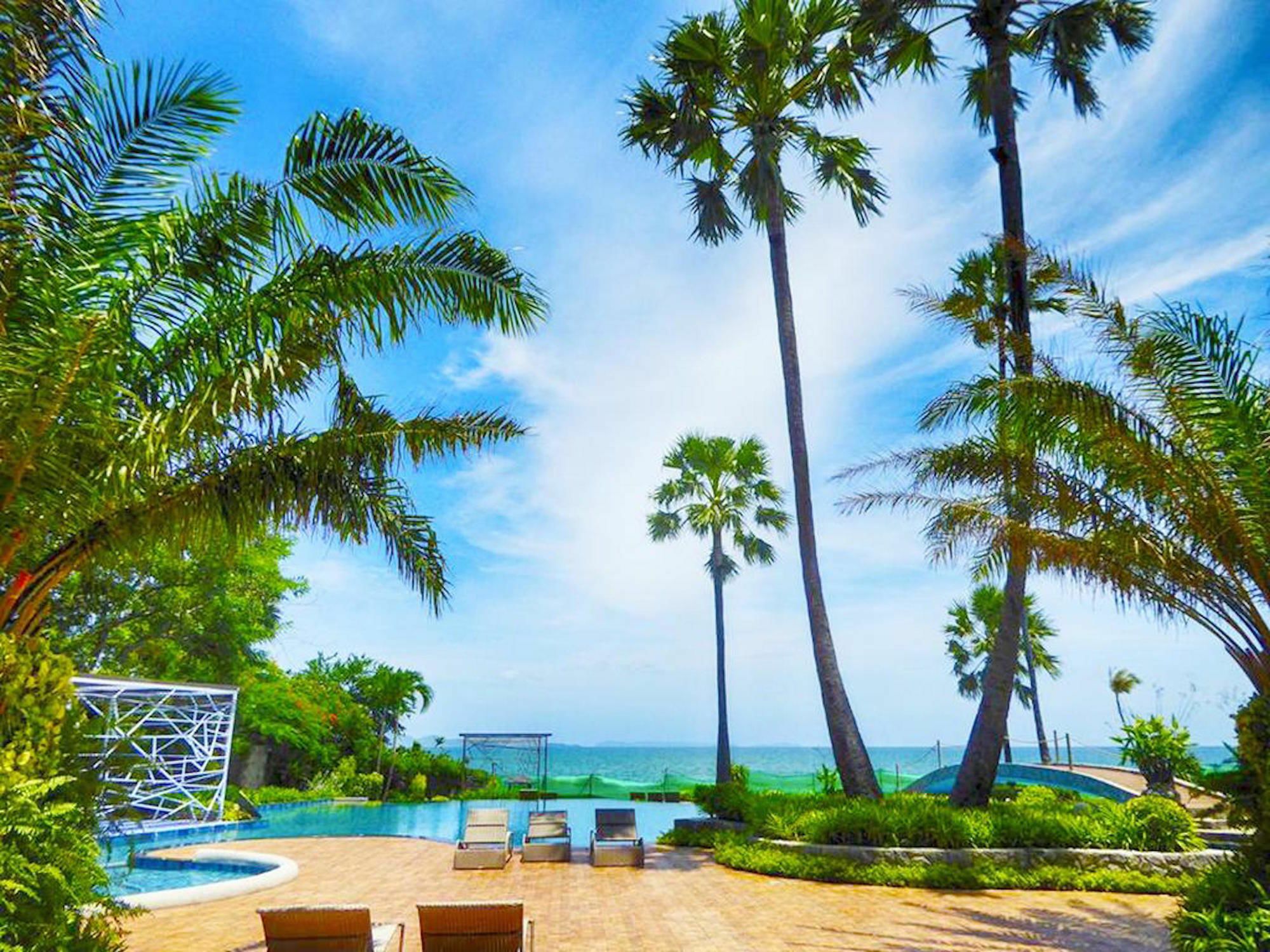 The Palm Wongamat Beach Pattaya Exteriör bild